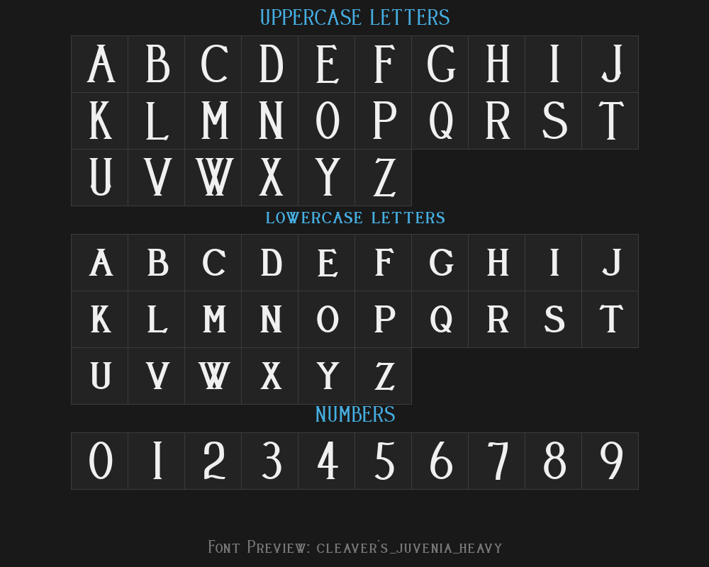 cleaver's_juvenia_heavyPreview