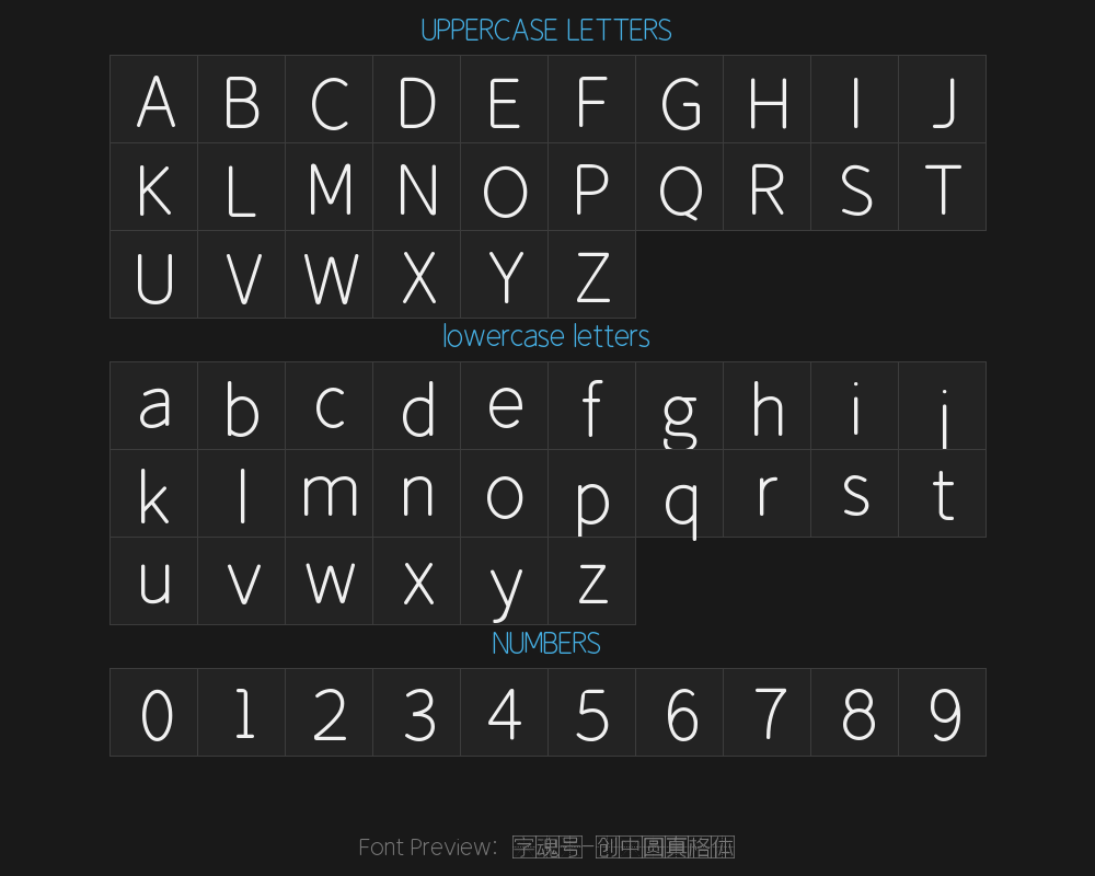 Zi Hun 4024 - Chuangzhongyuan Zhenge typePreview