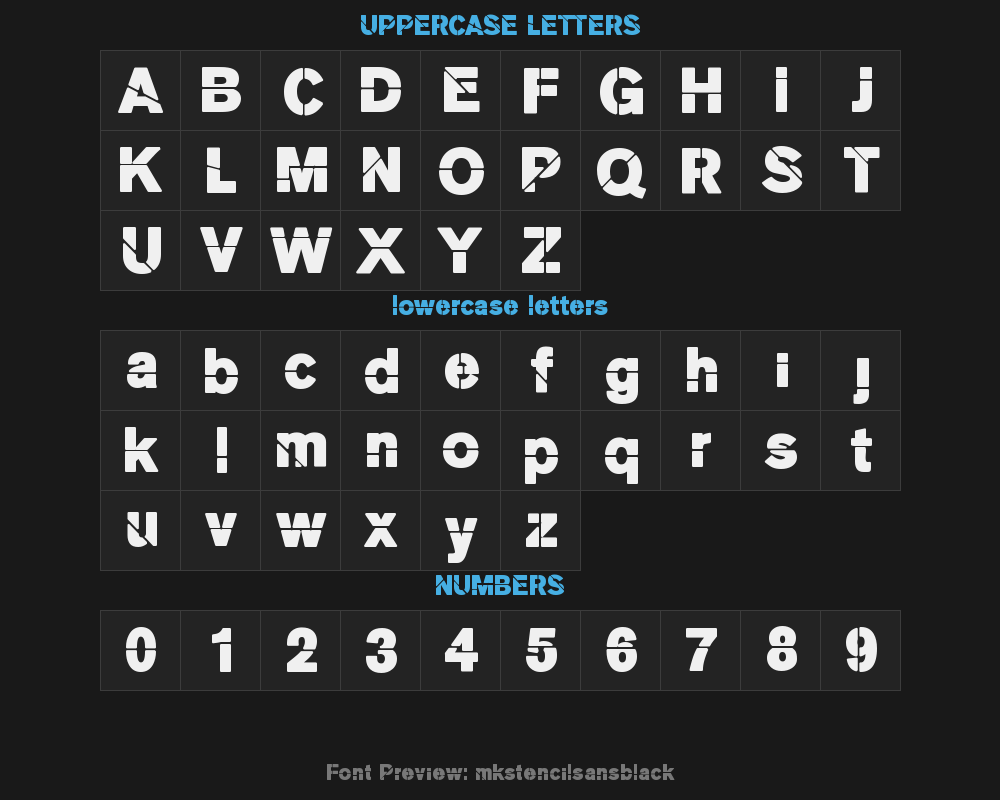 mkstencilsansblackPreview