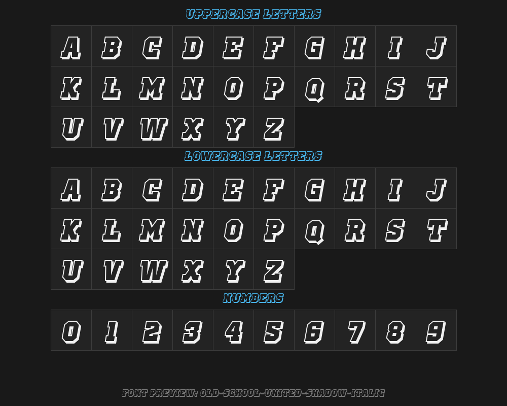 old-school-united-shadow-italicPreview