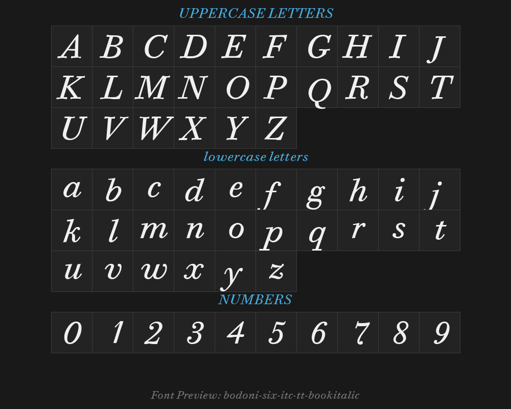 bodoni-six-itc-tt-bookitalicPreview