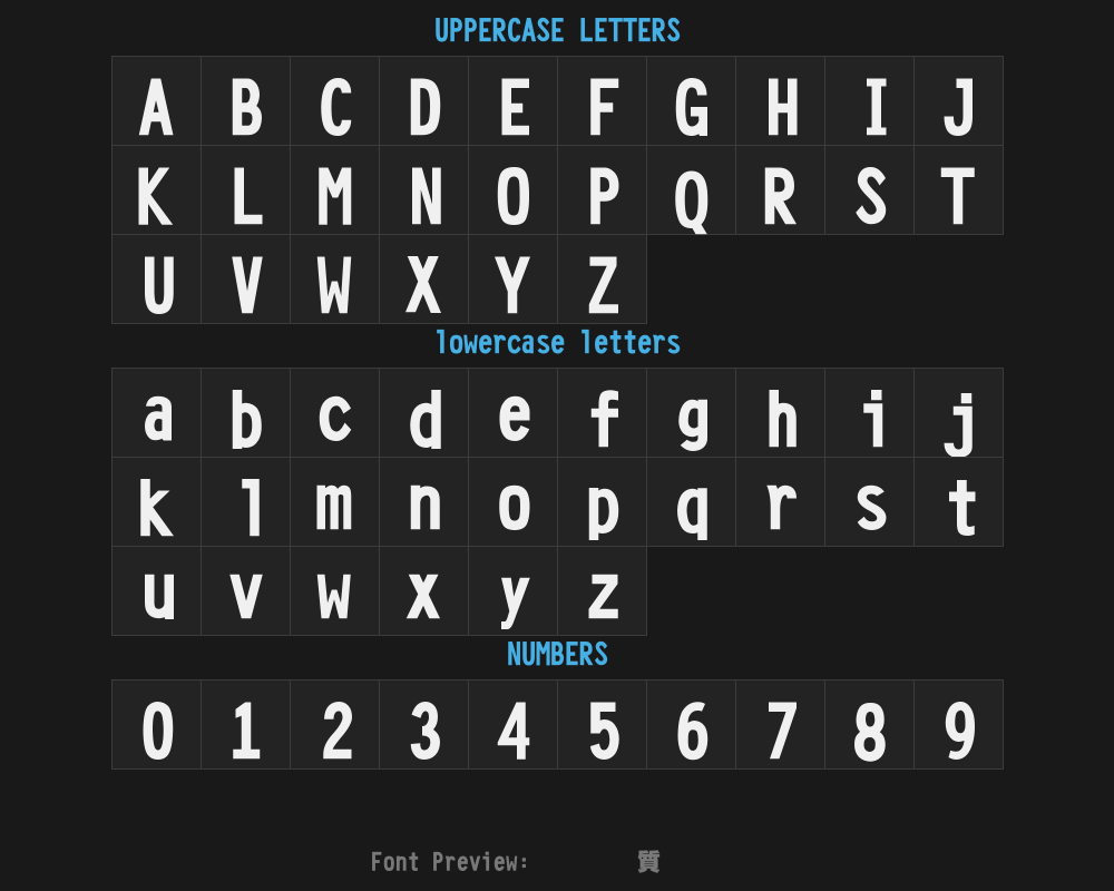 Super Research Ze Super Black TypePreview