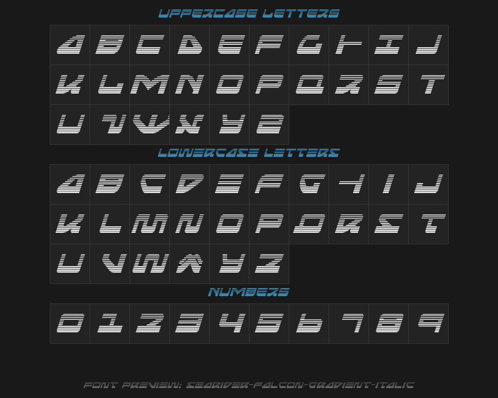 searider-falcon-gradient-italicPreview