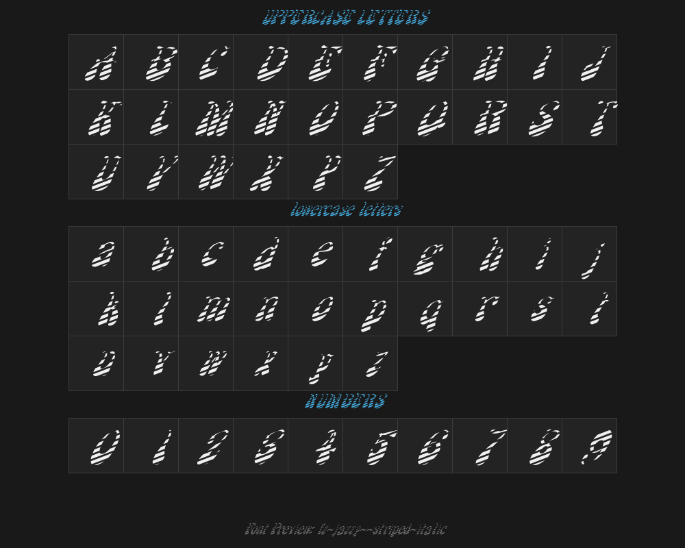 fz-jazzy-17-striped-italicPreview