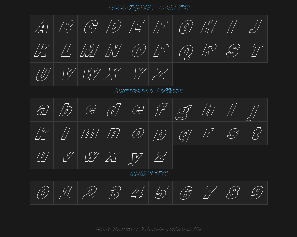 fz-basic-6-hollow-italicPreview