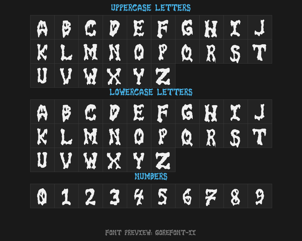 gorefont-iiPreview image