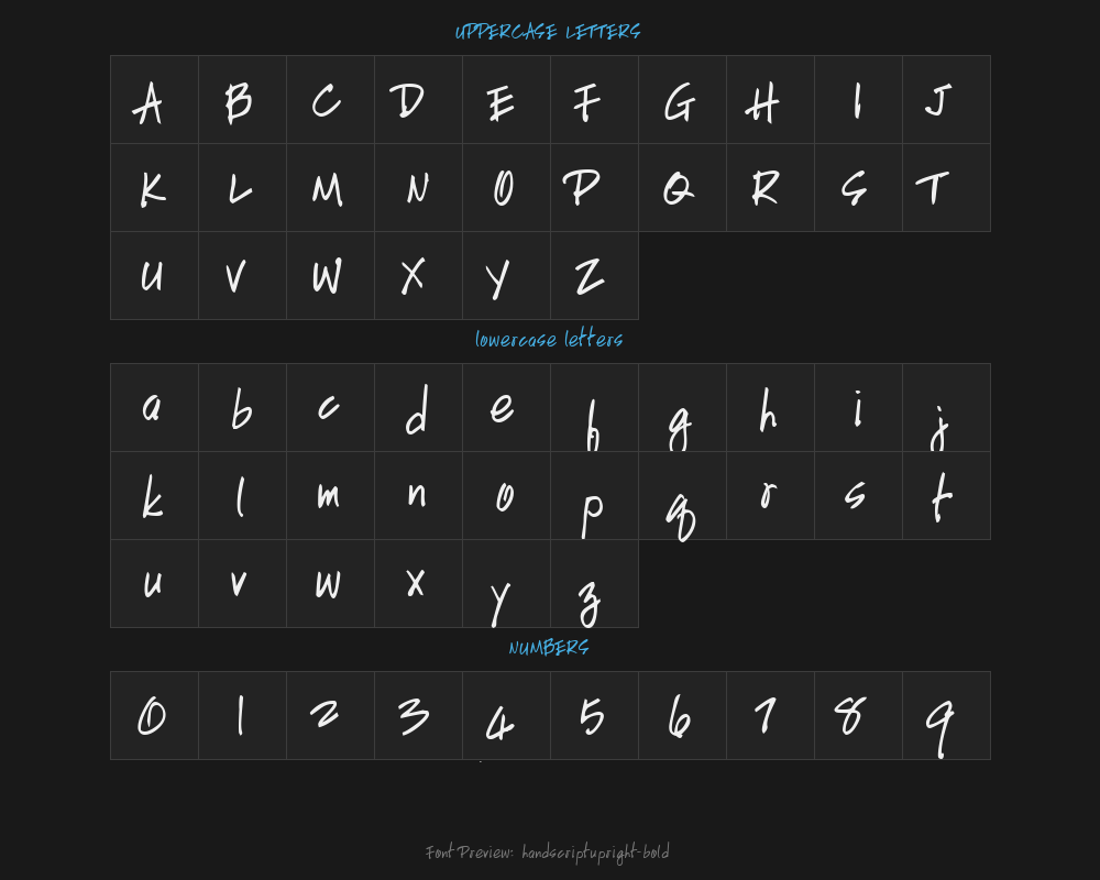 handscriptupright-boldPreview