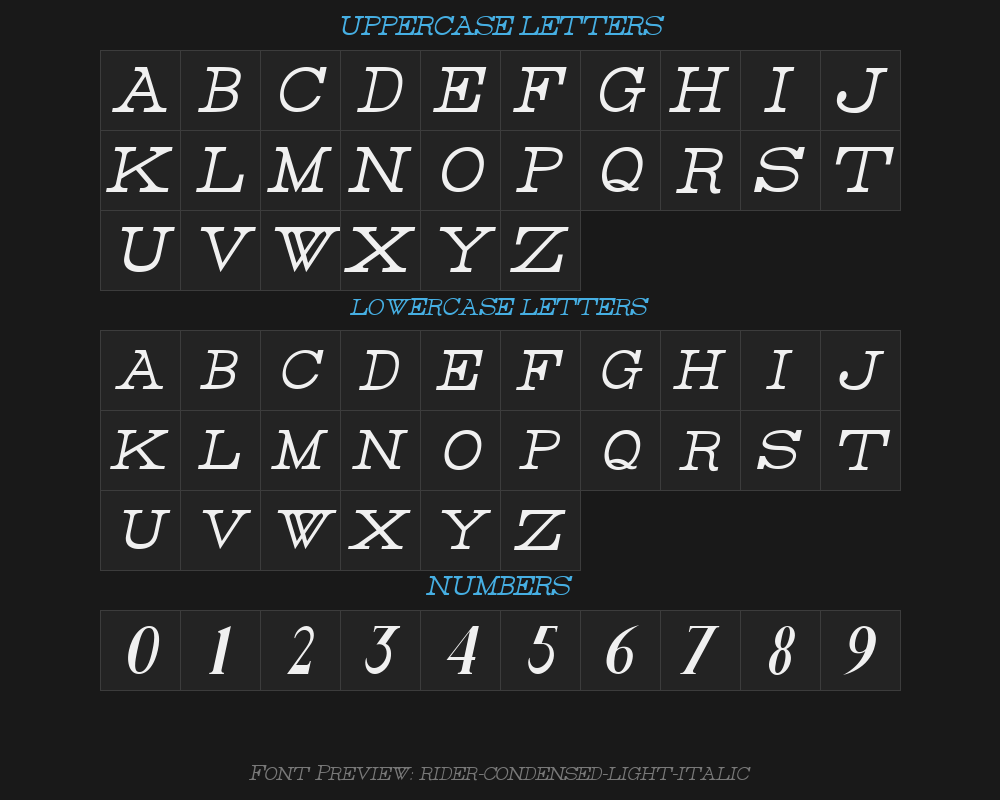 rider-condensed-light-italicPreview