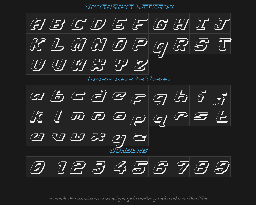 ensign-flandry-shadow-italicPreview