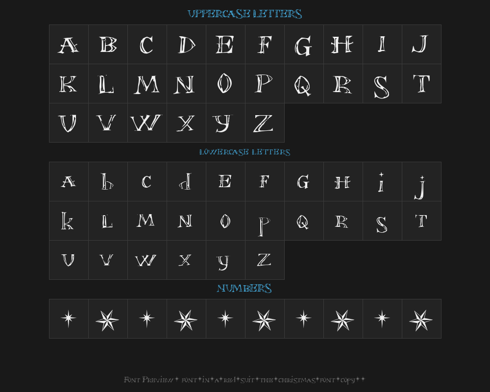 font-in-a-red-suit-the-christmas-font-copy-3-Preview image