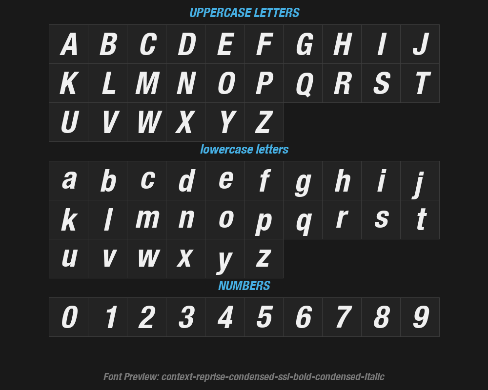 context-reprise-condensed-ssi-bold-condensed-italicPreview image