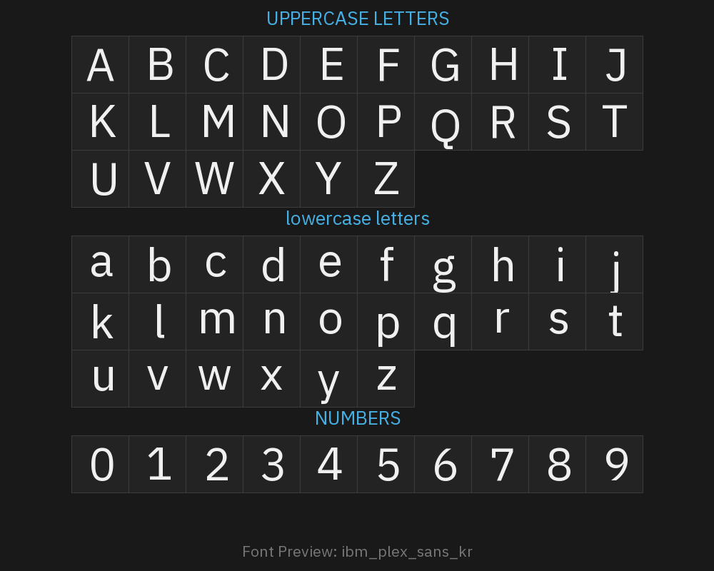 ibm_plex_sans_krPreview