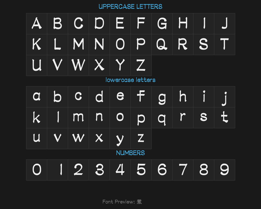 Monna clerical script slipsPreview