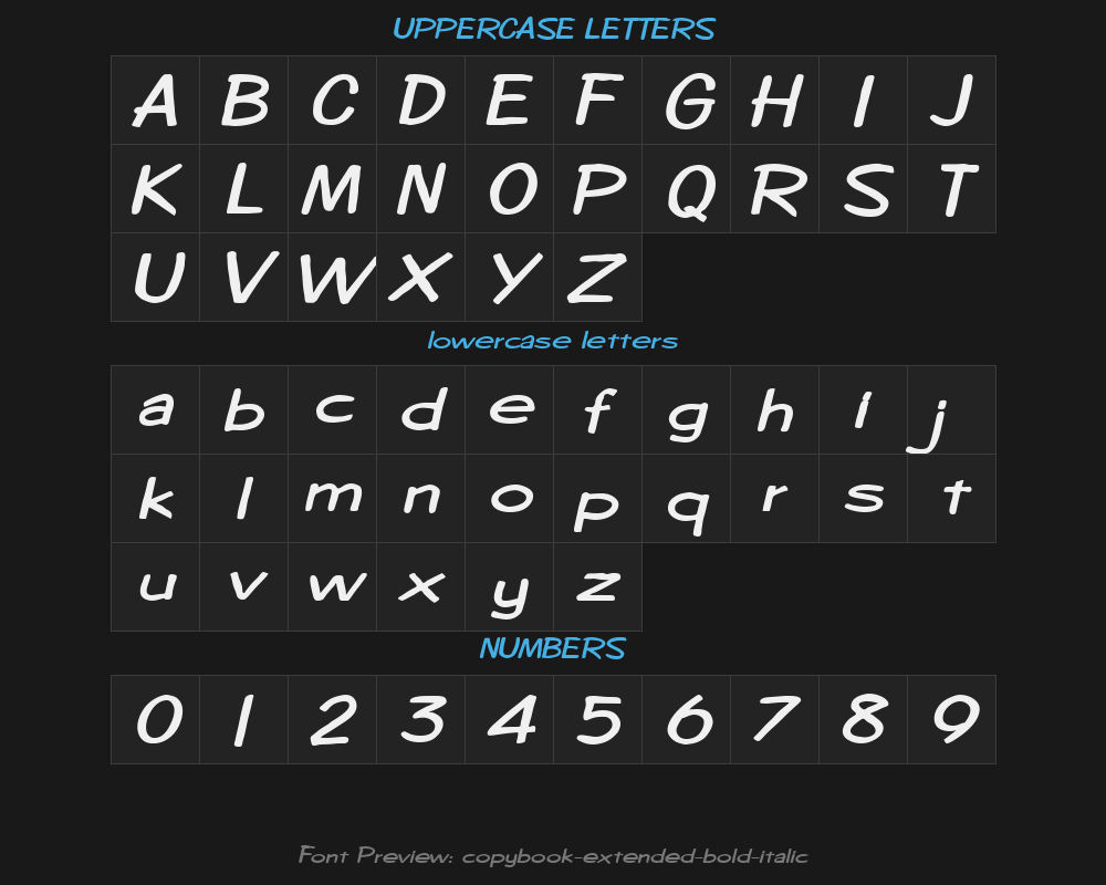copybook-extended-bold-italicPreview image