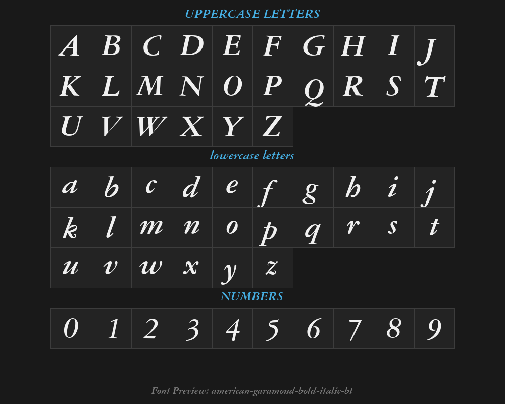 american-garamond-bold-italic-btPreview