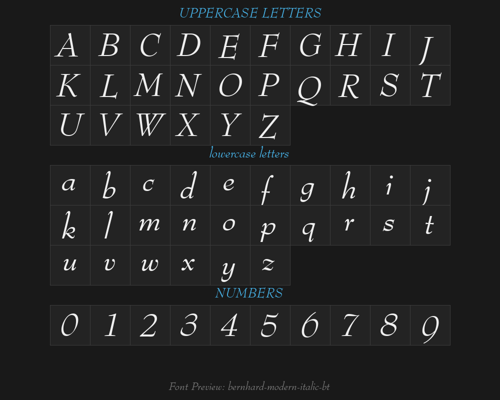 bernhard-modern-italic-btPreview