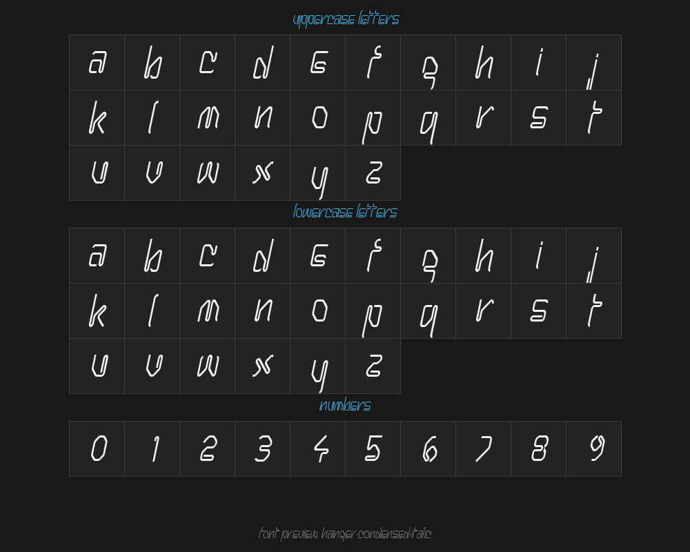 hanger-condensed-italicPreview