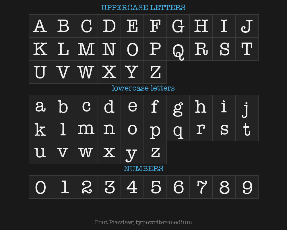 typewriter-mediumPreview