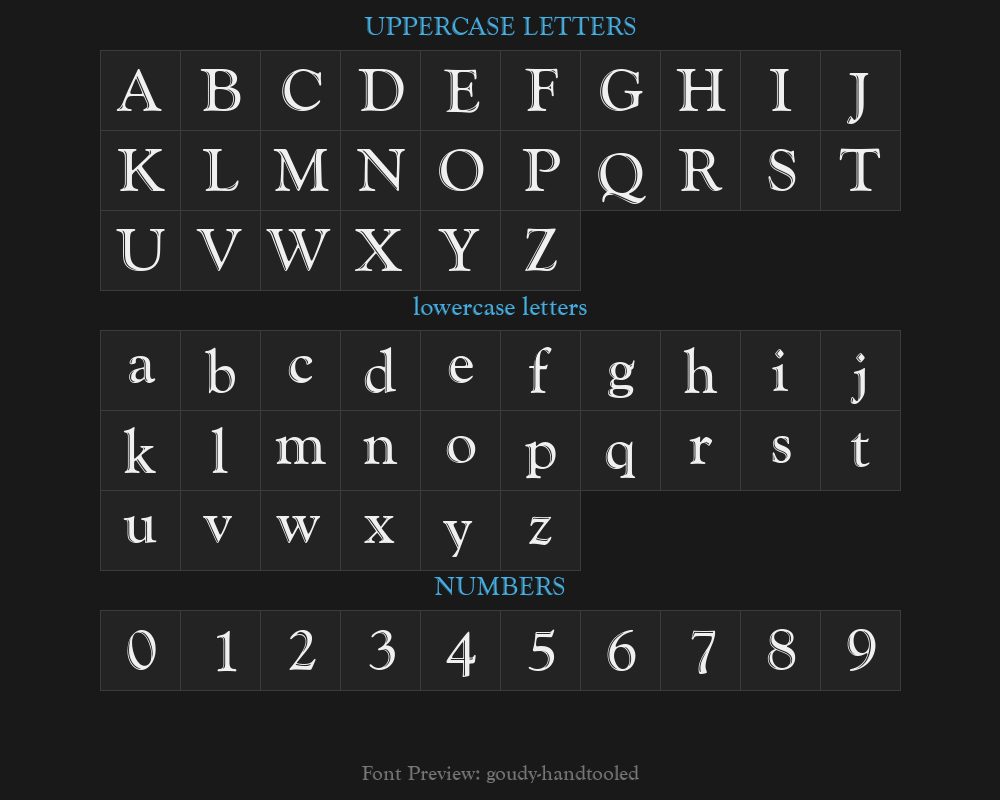 goudy-handtooledPreview image
