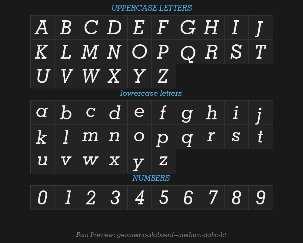 geometric-slabserif-703-medium-italic-btPreview
