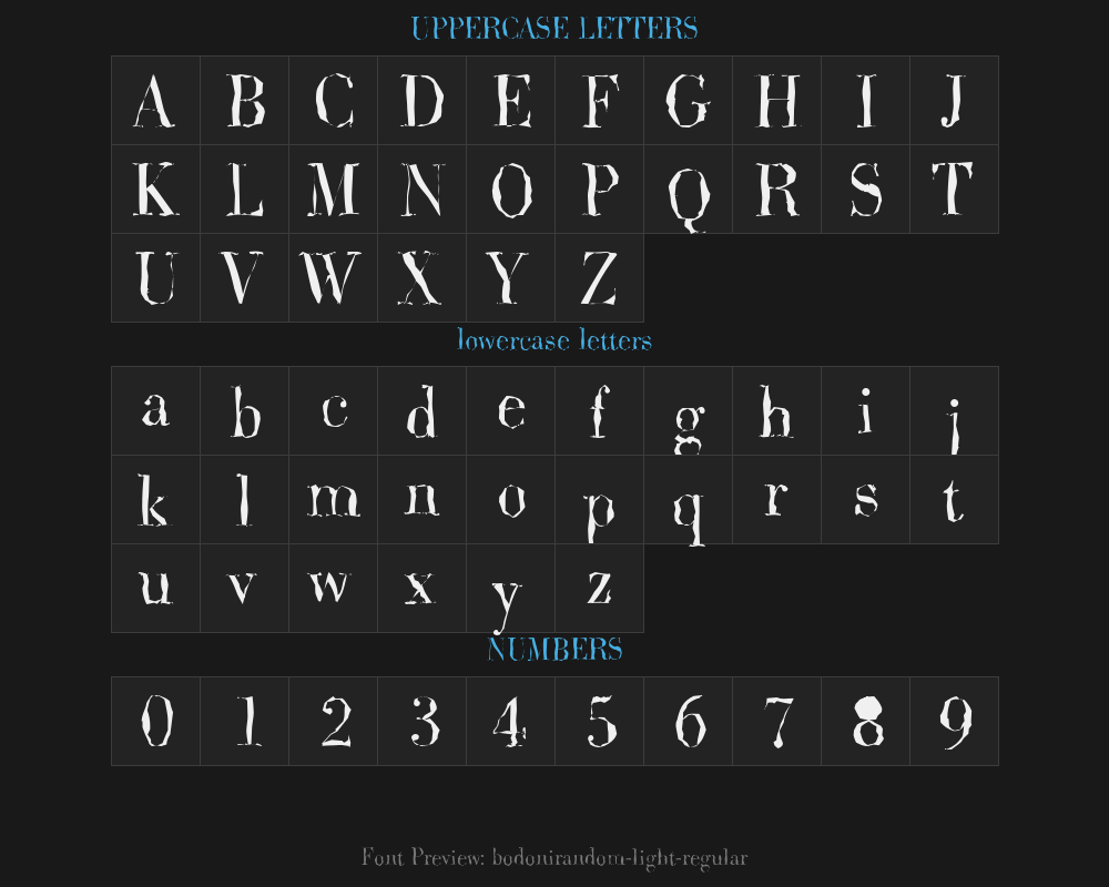 bodonirandom-light-regularPreview image