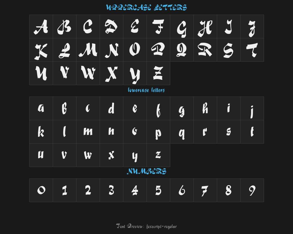 foxscript-regularPreview