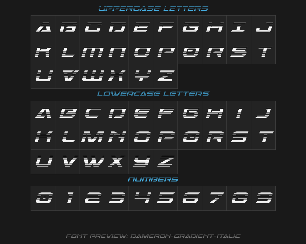 dameron-gradient-italicPreview