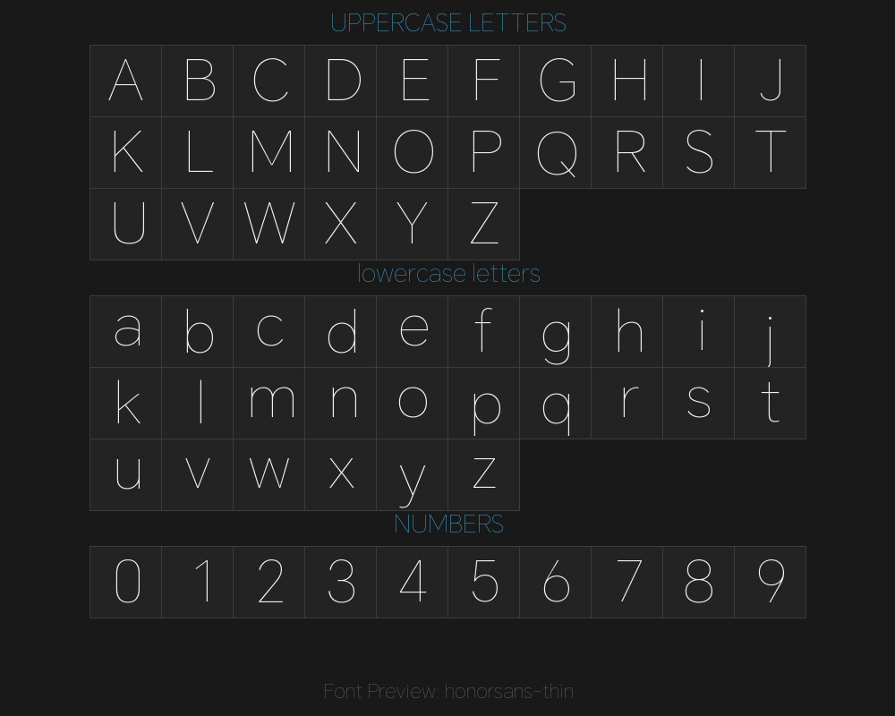 honorsans-thinPreview image