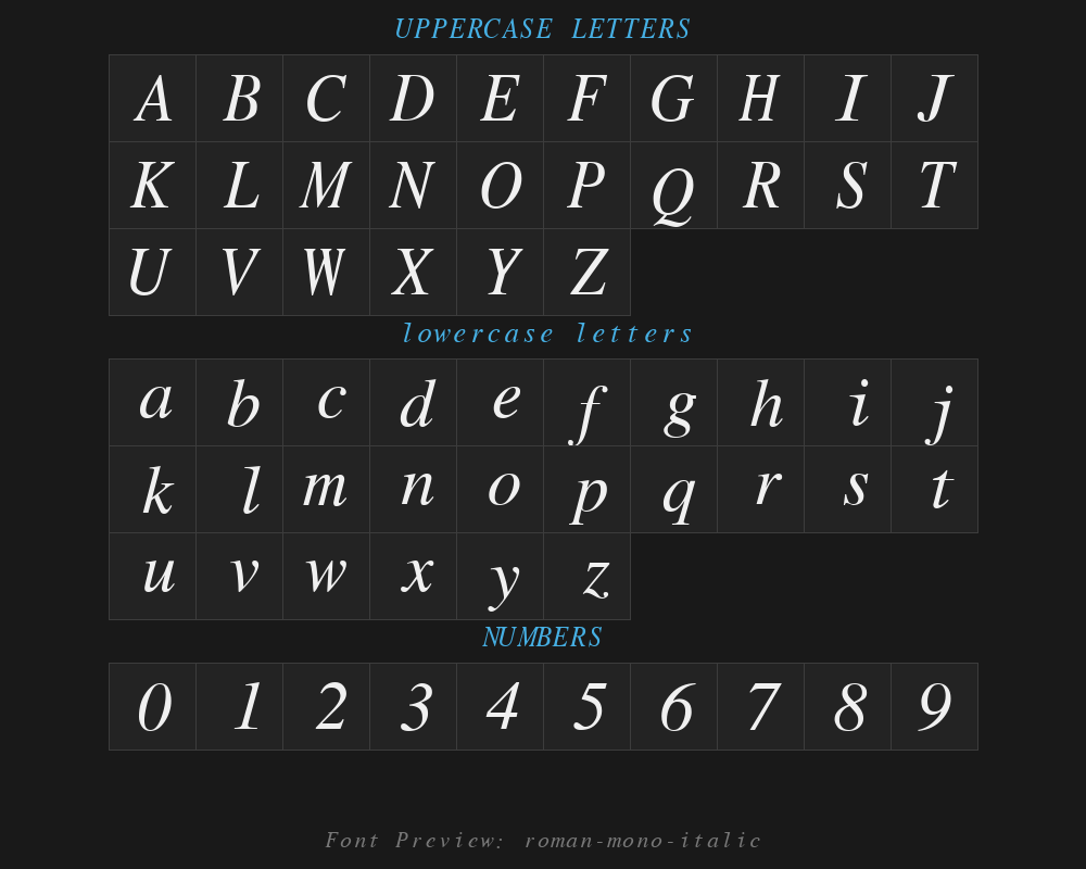 roman-mono-italicPreview
