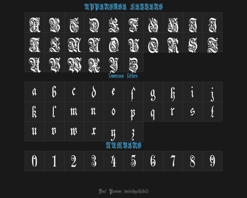deutschegothicboldPreview