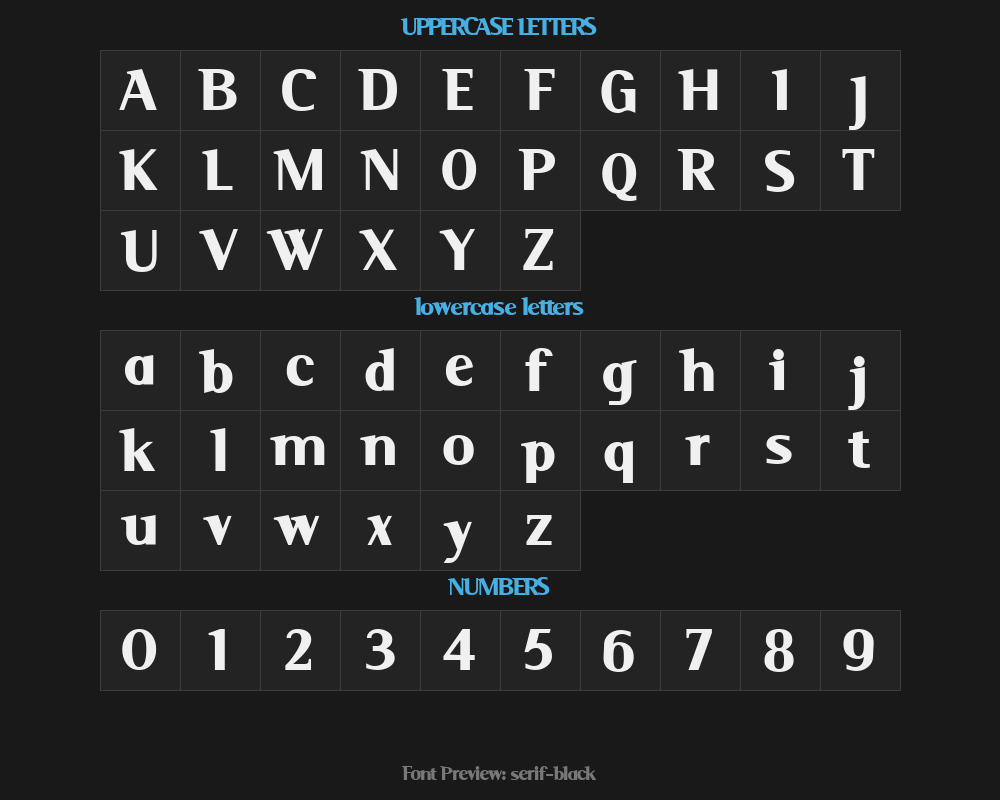serif-blackPreview image