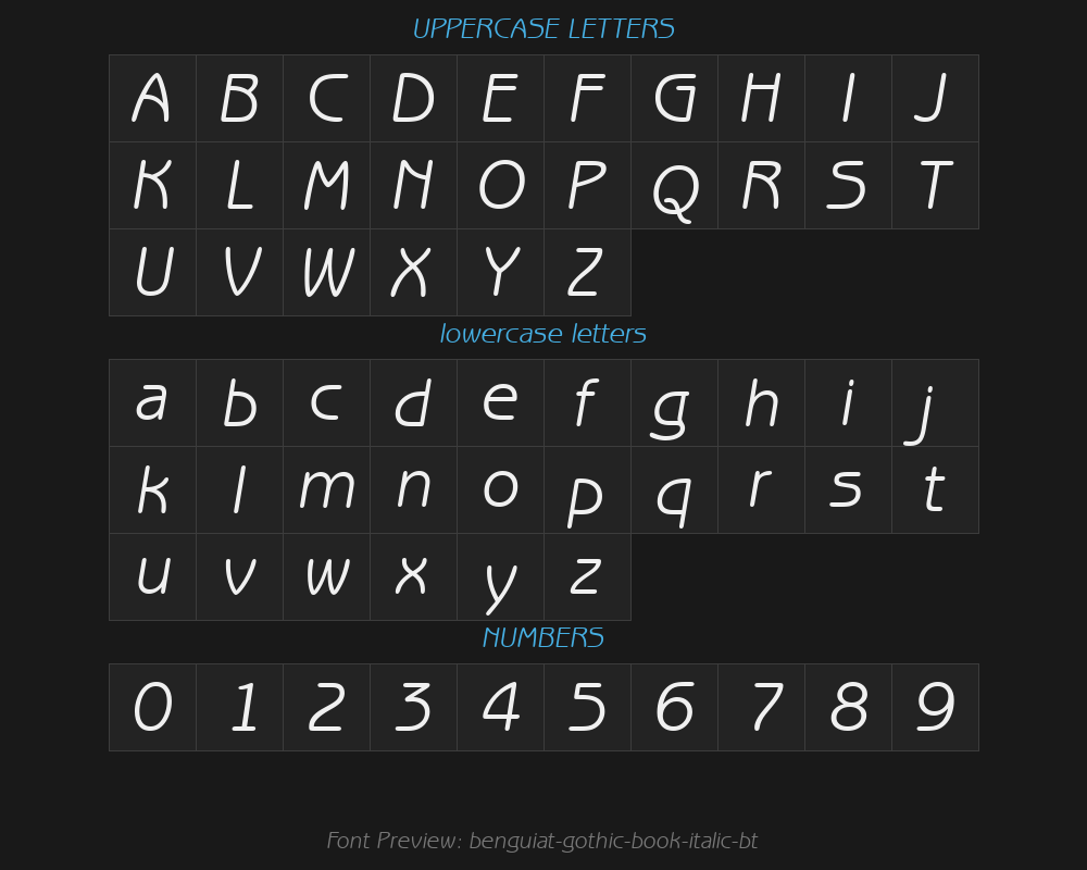 benguiat-gothic-book-italic-btPreview
