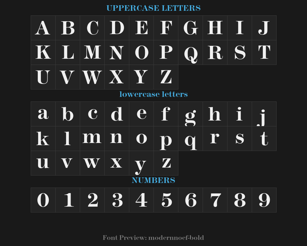 modernno216ef-boldPreview