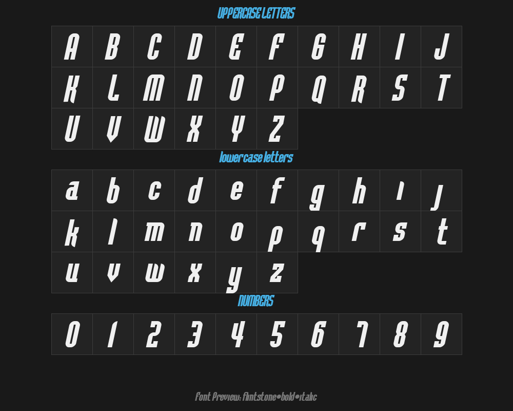 flintstone-bold-italicPreview