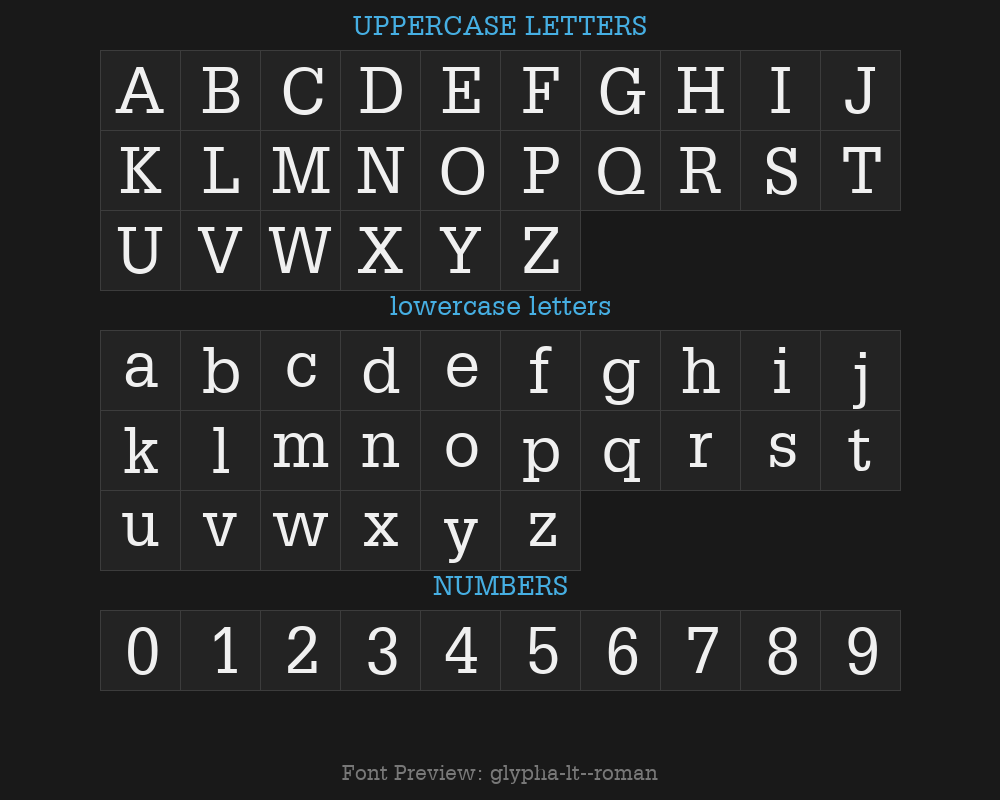 glypha-lt-55-romanPreview