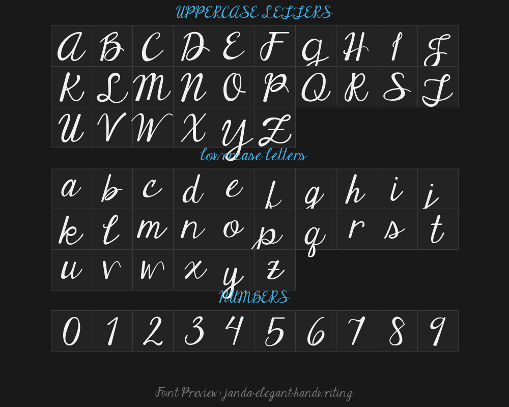 janda-elegant-handwritingPreview