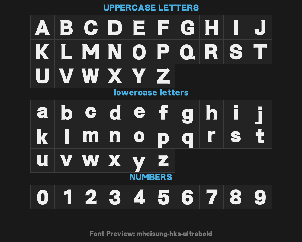 mheisung-hks-ultraboldPreview