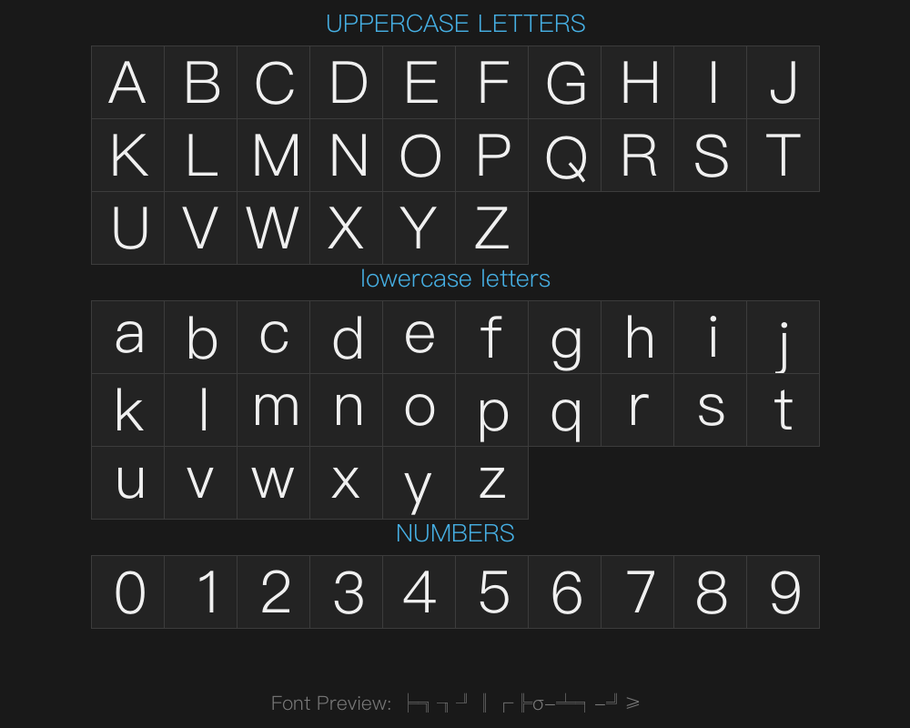 ╞╗╖╜║┌╠σ-╧╕-╝≥Preview image