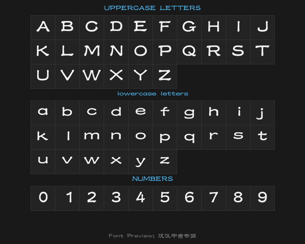 Han Yi Zhong Clerical Script SlipsPreview