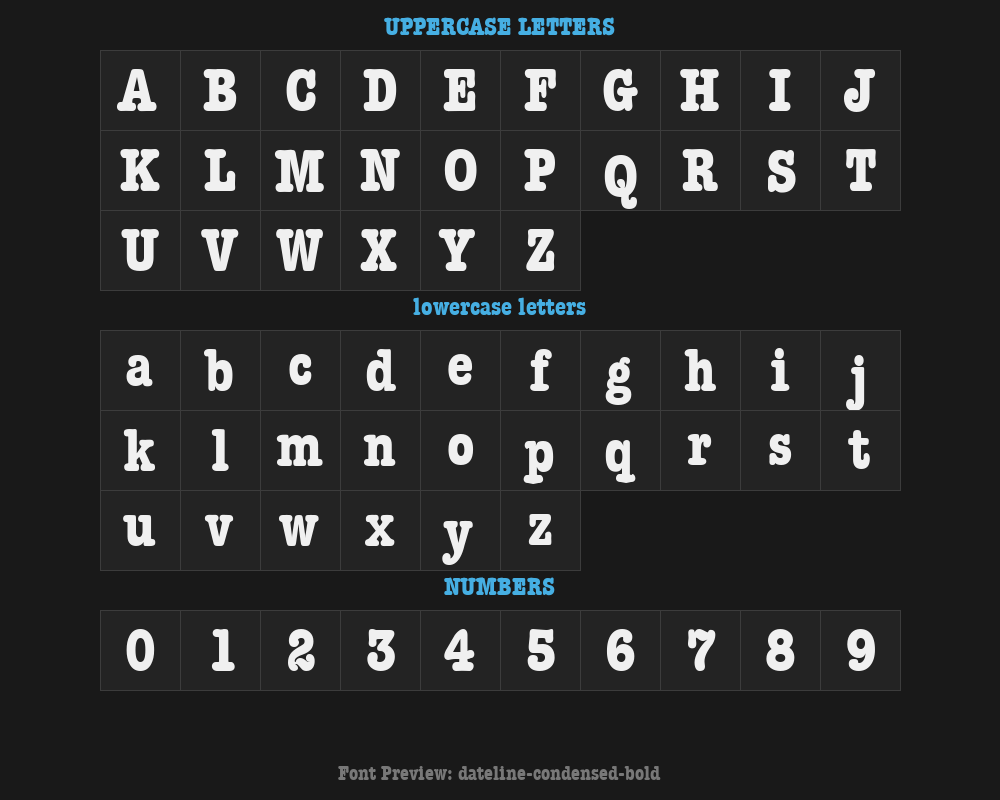 dateline-condensed-boldPreview