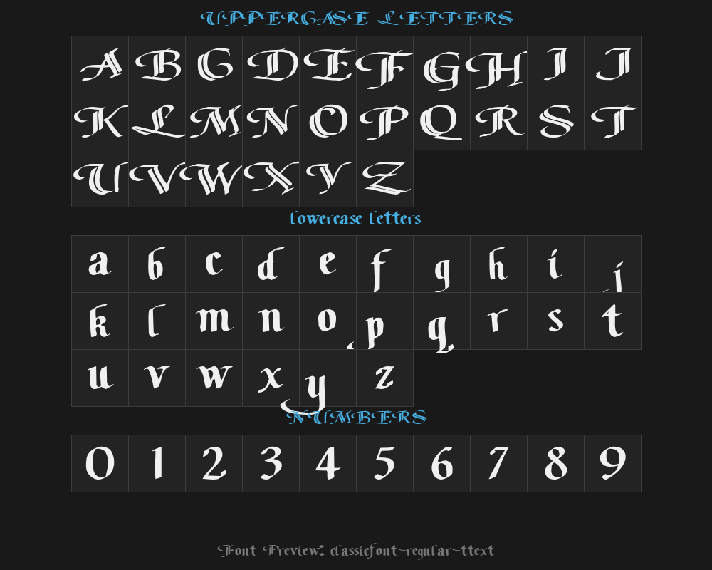 classicfont104-regular-ttextPreview