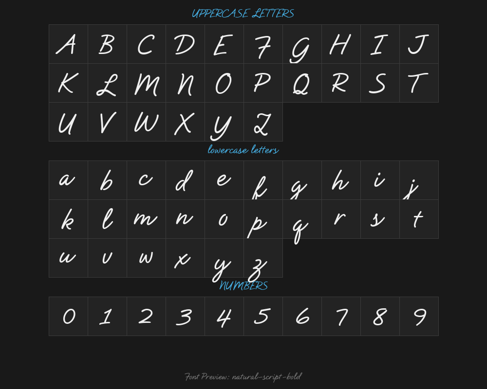 natural-script-boldPreview