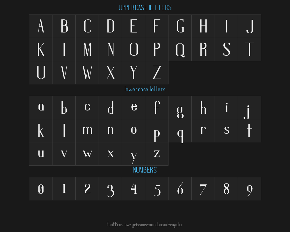 grissans-condensed-regularPreview