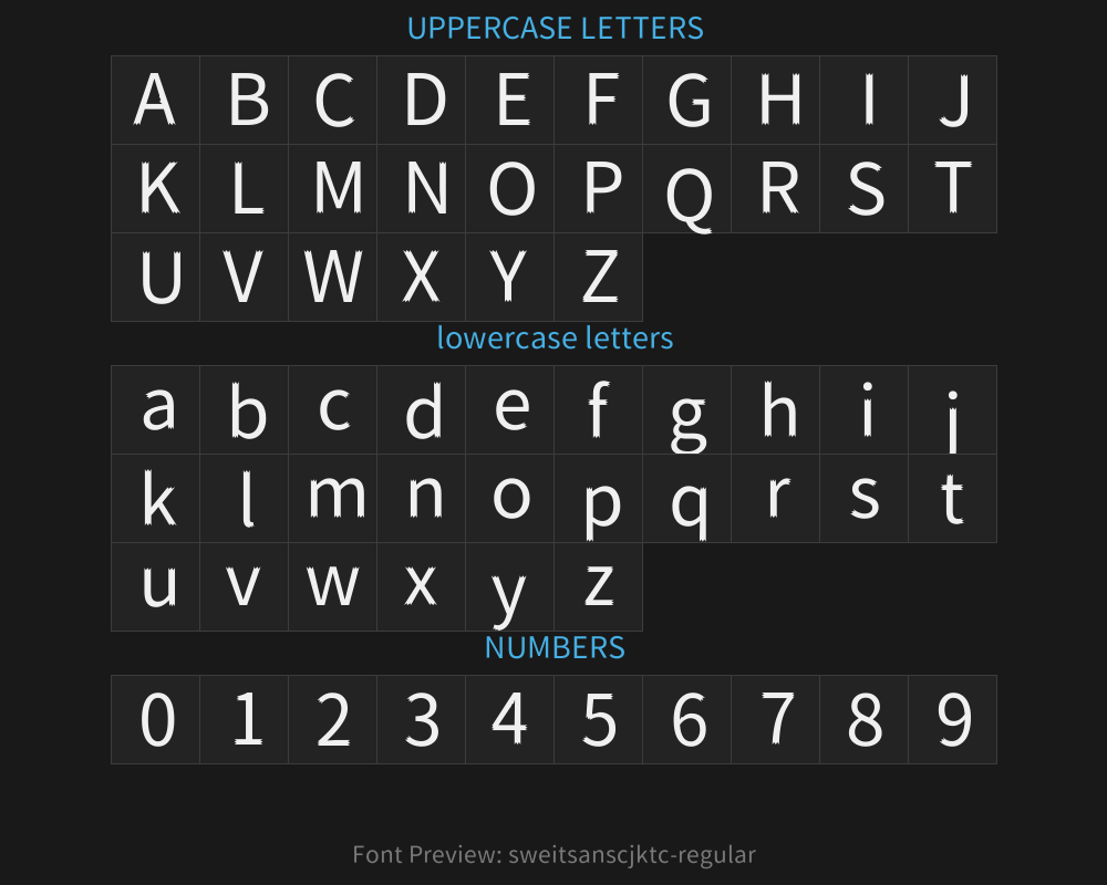 swei3tsanscjktc-regularPreview