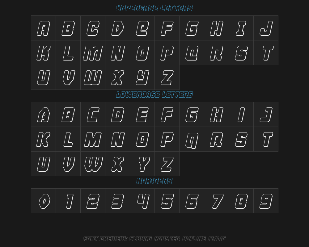 cyborg-rooster-outline-italicPreview