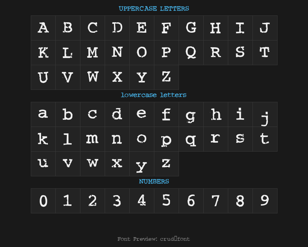 crud-fontPreview