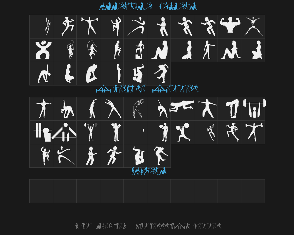 fitnesssilhouettesPreview