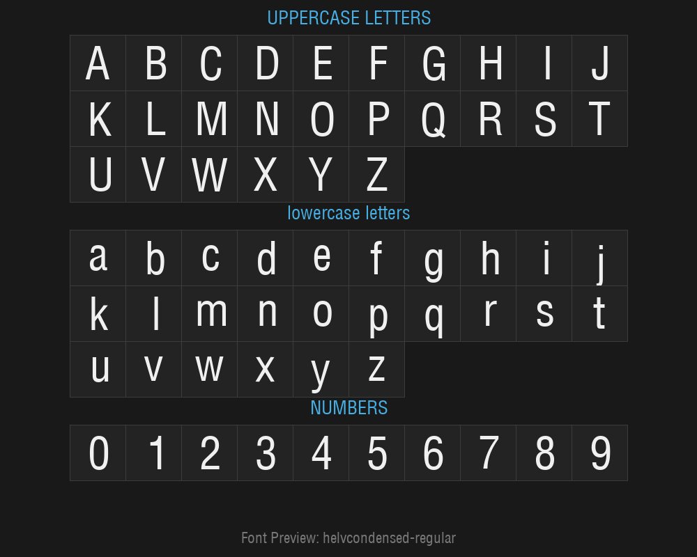 helvcondensed-regularPreview