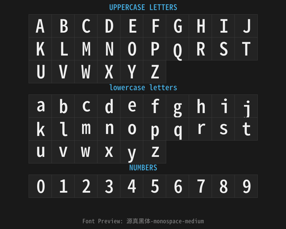 Source True Black Type-Monospace-medium-Preview