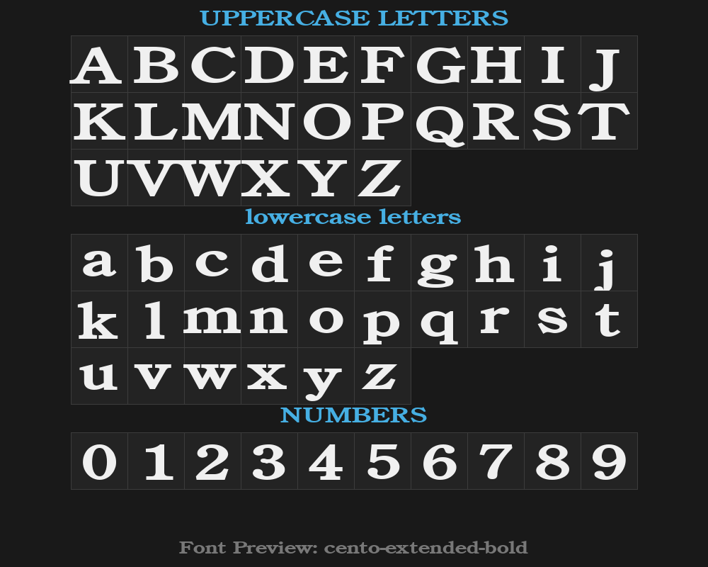 cento-extended-boldPreview
